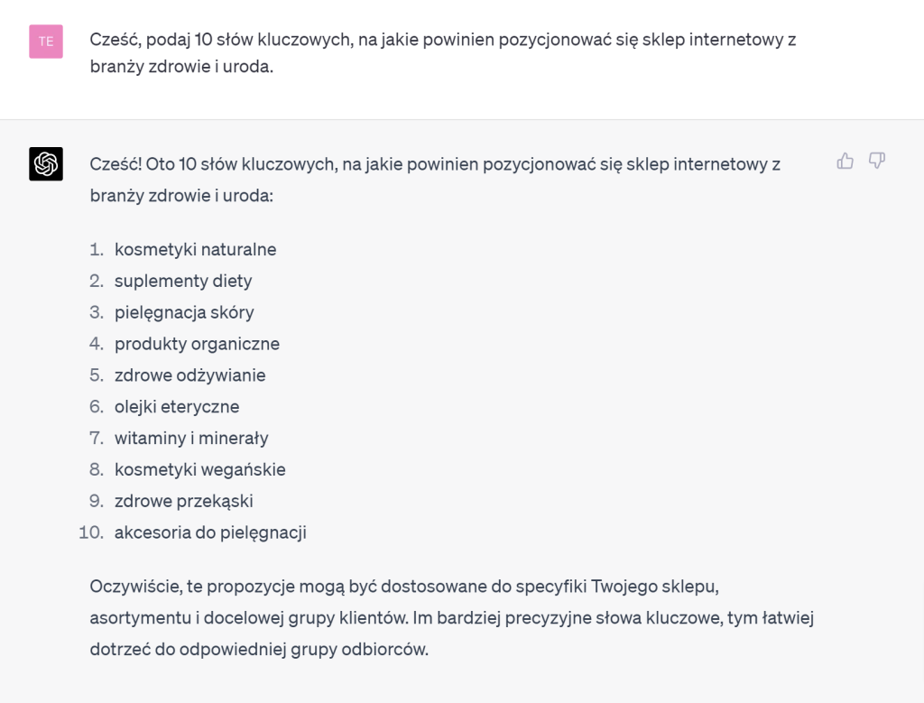 Chatgpt W E Commerce Jak Wykorzysta Ai W Sklepie Internetowym Shoper